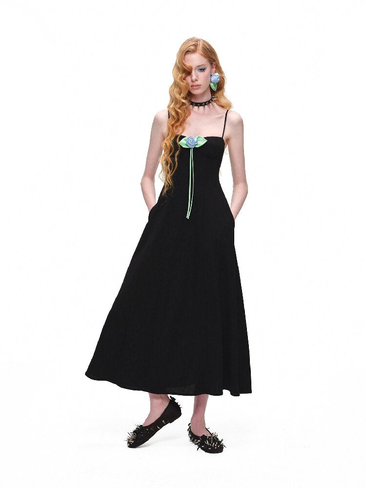 Herringbone Rose Corset Sundress【s0000016928】