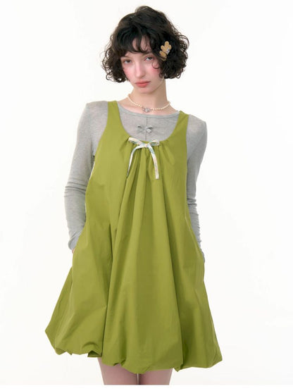 Pod Sleeveless Pocket Dress【s0000013372】