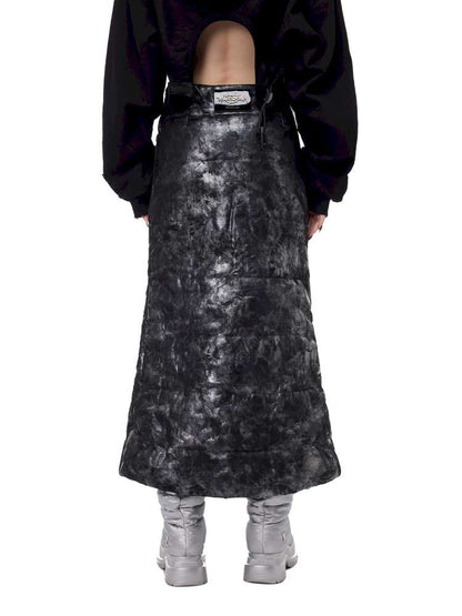 Silver Electric Moon A-line Skirt【s0000015135】