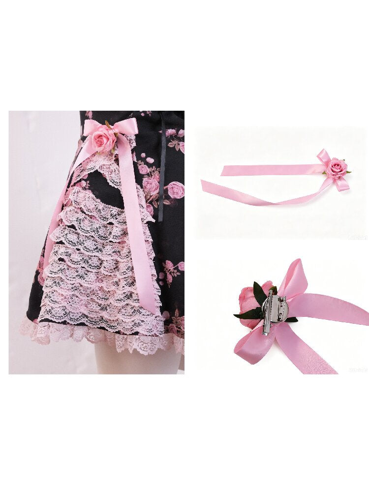 Heart Shaped Diamond Buckle Sundress【s0000017136】