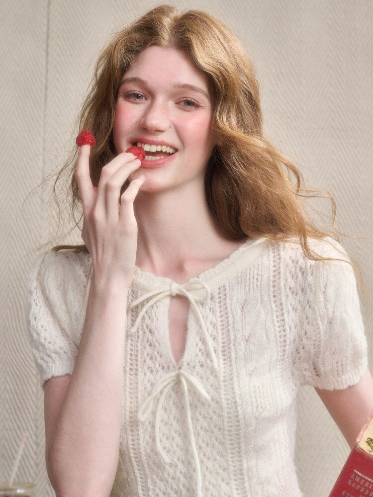 Soft Kitten Mohair Wool Knitwear【s0000015626】