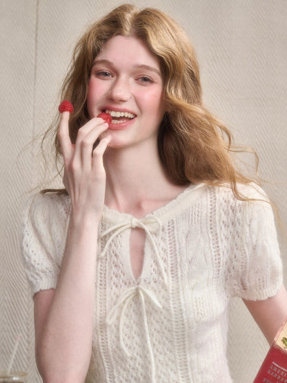 Soft Kitten Mohair Wool Knitwear【s0000015626】