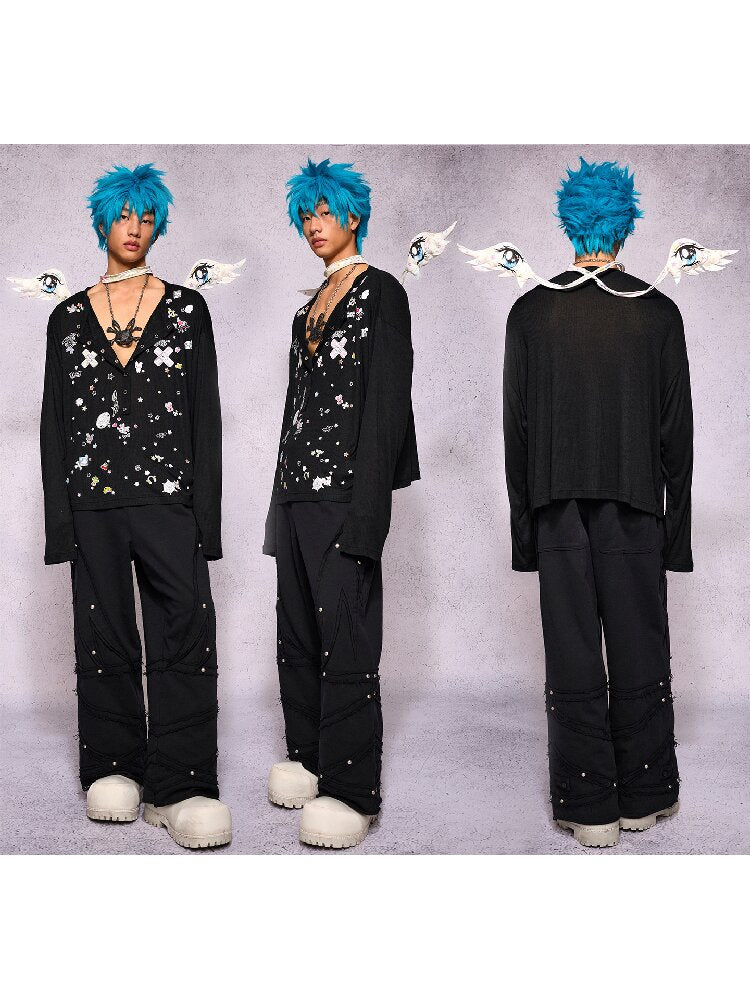 Dreamy Eye Angel Wing Collar【s0000018730】