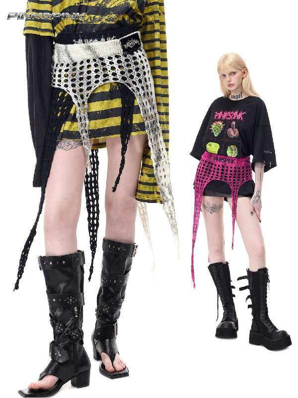Star Embroidery Knit Mini Skirt【s0000017730】