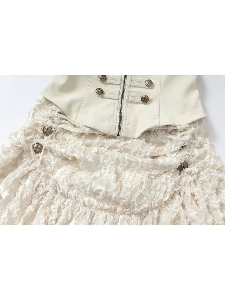 Asymmetrical Halter Neckline Dress【s0000013942】