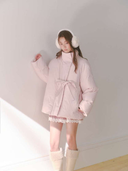 Cherry Blossom Bow Down Jacket【s0000014865】