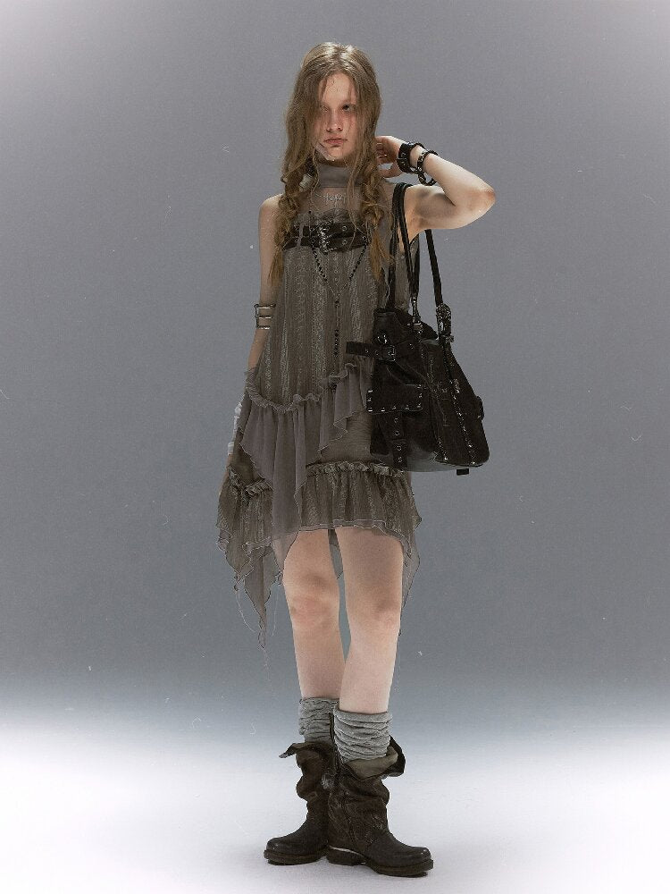 Lace Armor Embroidered Sundress【s0000017043】