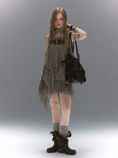 Lace Armor Embroidered Sundress【s0000017043】