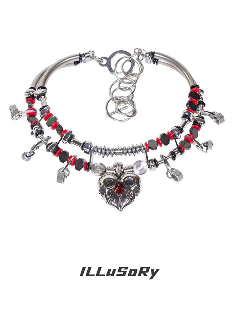 Heavy Gothic Mechanical Choker【s0000018846】