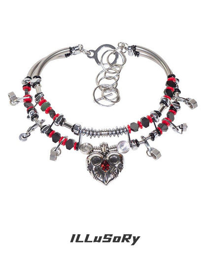 Heavy Gothic Mechanical Choker【s0000018846】