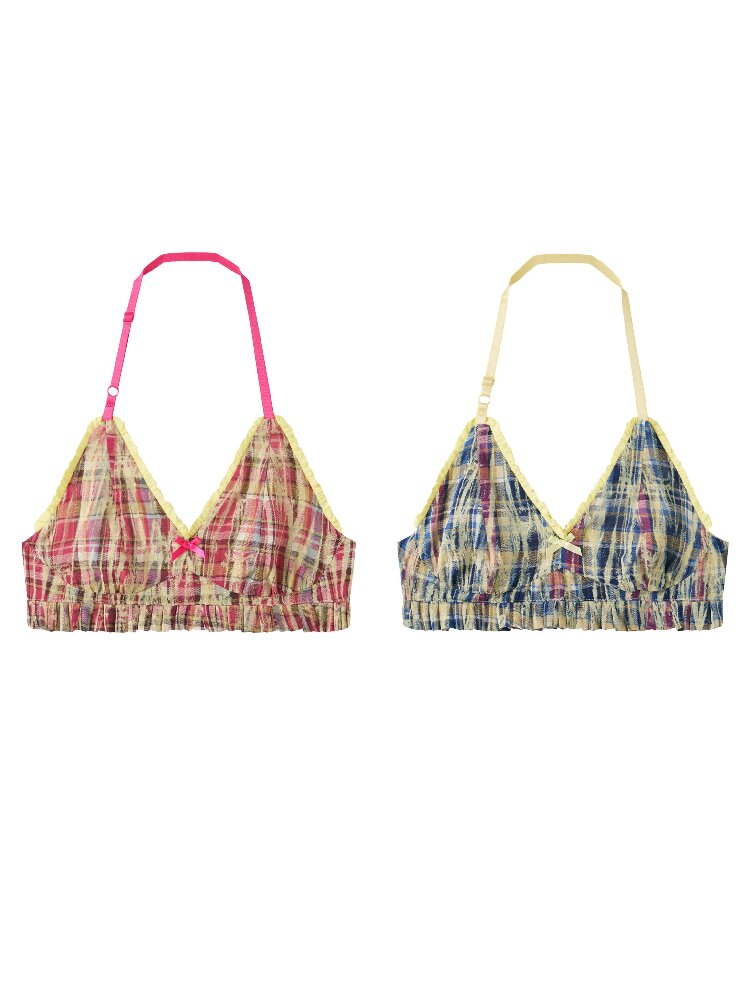 Pleated Plaid Adjustable Corset【s0000017638】