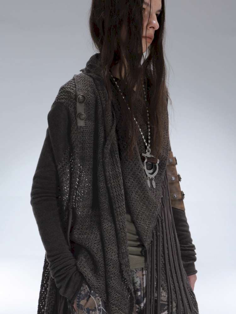 Slim Wandering Wind Tassel Cardigan【s0000014713】