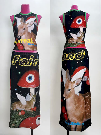 Stretch Casual Halter Long Skirt【s0000012465】