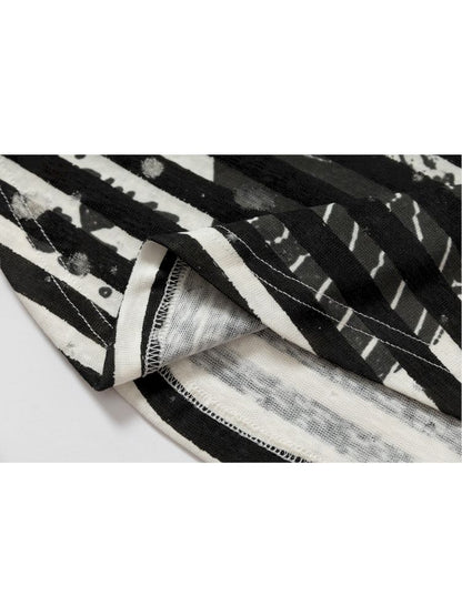 Printed Striped Camisole Tank Top【s0000012616】