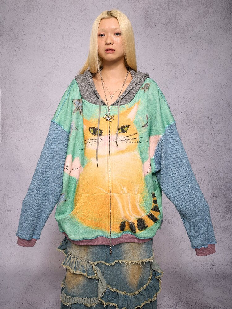 Mysterious Elf Cat Sweatshirt【s0000019144】