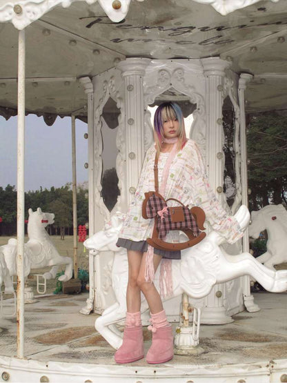 Horse Rolling Trojan Tote Bag【s0000015381】