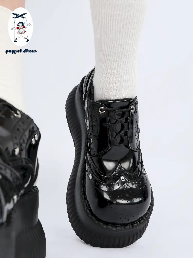 Sweet & Edgy Girls' Chunky Sole Sneakers【s0000014179】