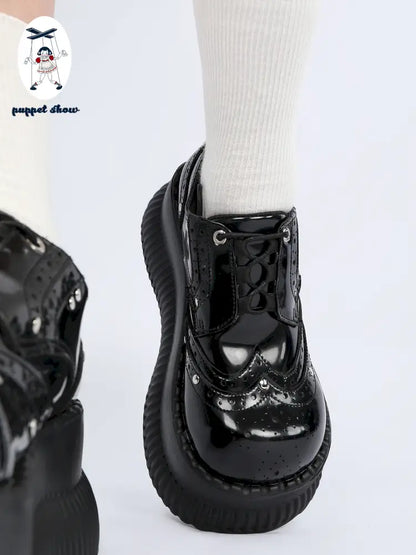 Sweet & Edgy Girls' Chunky Sole Sneakers【s0000014179】