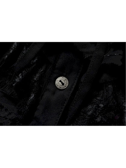 Court-Style Lace Chiffon Shirt【s0000013948】