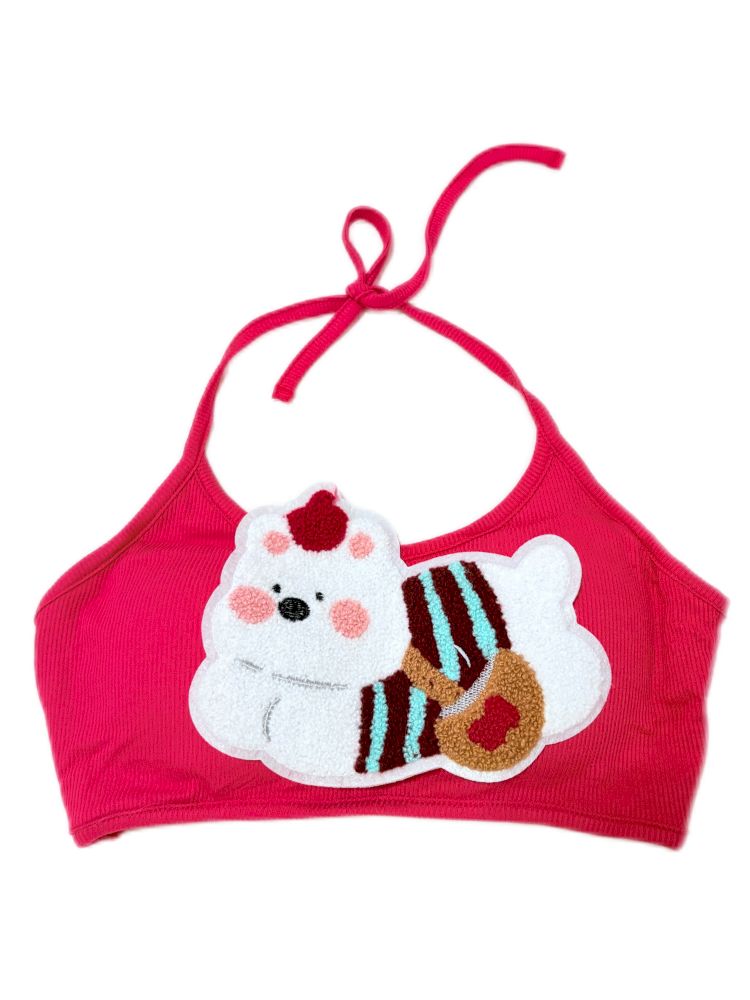 Original dopamine fun straps hanging neck camisole【s0000013277】