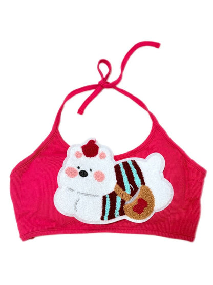 Original dopamine fun straps hanging neck camisole【s0000013277】