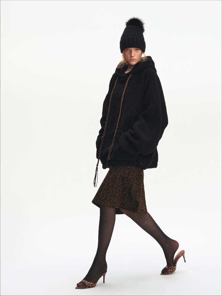 Leopard Print A-Line Mermaid Skirt【s0000015063】