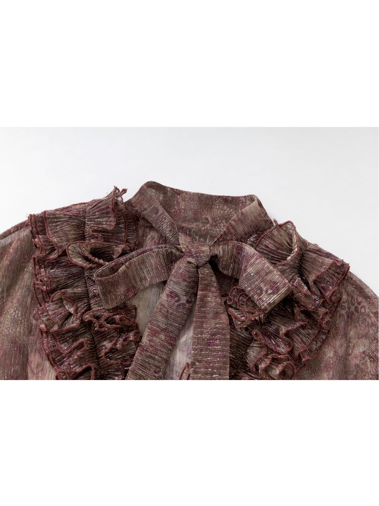 Long Sleeve Flared Sun Protection Shirt【s0000012328】