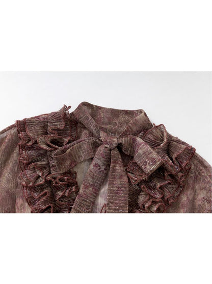 Long Sleeve Flared Sun Protection Shirt【s0000012328】