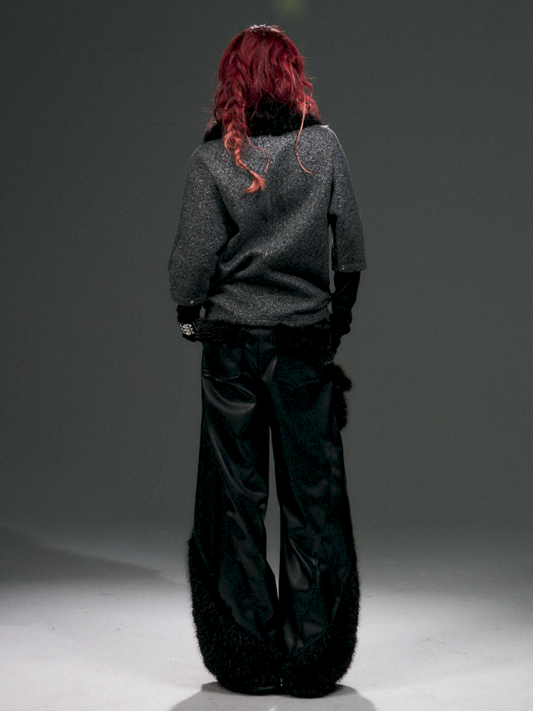 Wing Bat Sleeve Detachable Knit【s0000015013】