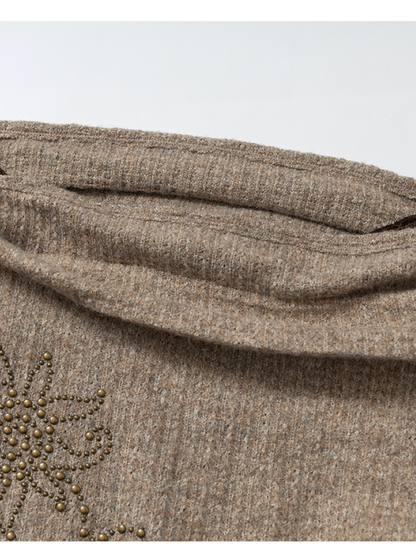 Wasteland Vintage Patchwork Knit Top【s0000014933】