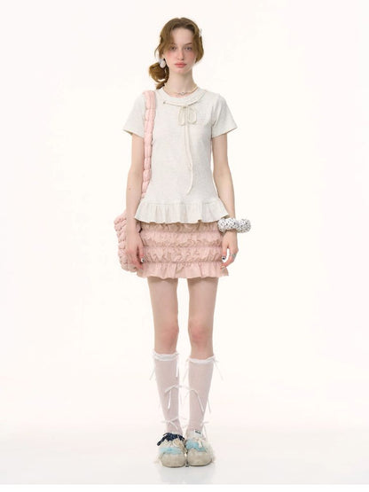 Multi-layer Cakes Package Hip Half-body Skirt【s0000012267】