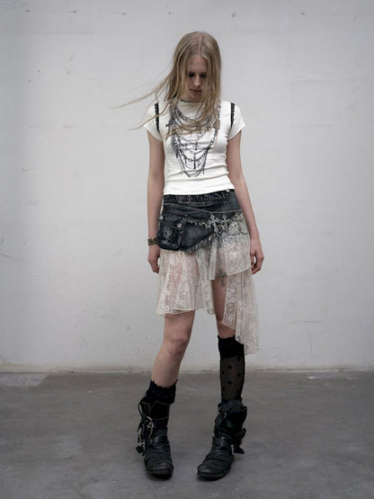 Two Wear Short Sleeve T-Shirt【s0000012619】