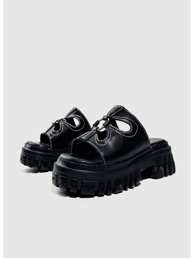 Niche Design Y2K Muffin Slippers【s0000015704】
