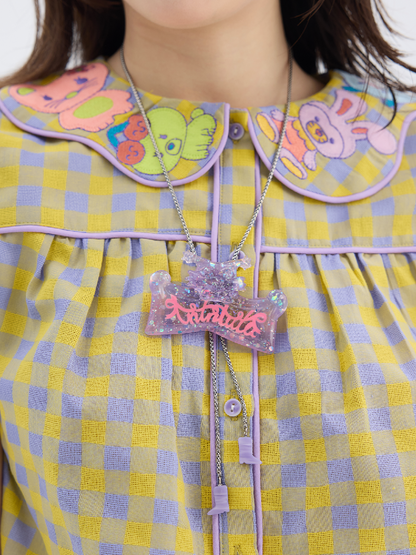 Magic Cat Bow Tie Designer Necklace【s0000017700】