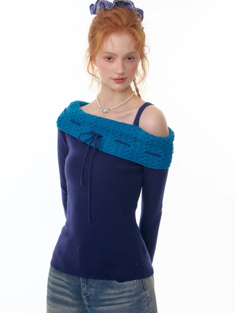 Off-Shoulder Straight-Neck Strapless Fitted Top【s0000014353】