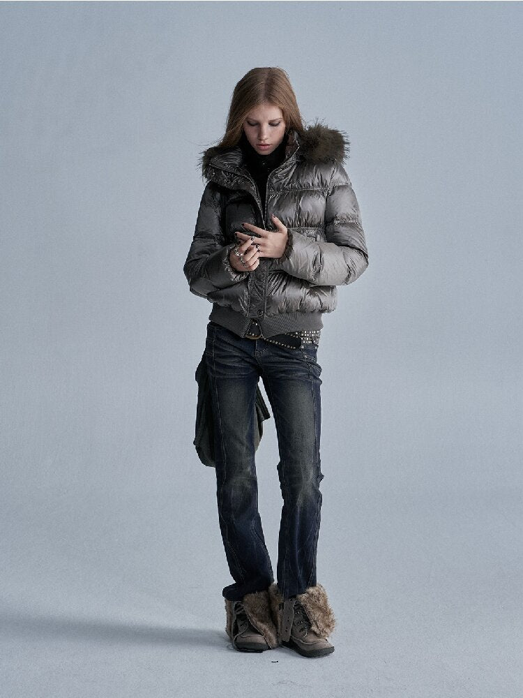 Polarized White Duck Down Jacket【s0000019095】