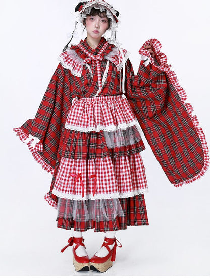 Modified Kimono Skirt【s0000012190】