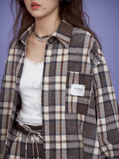 Casual Long Sleeve Shirt Jacket【s0000011670】