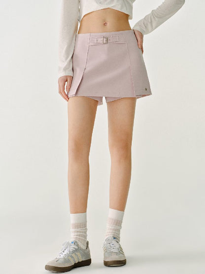 Peplum Double Layer Bottom Short【s0000011971】