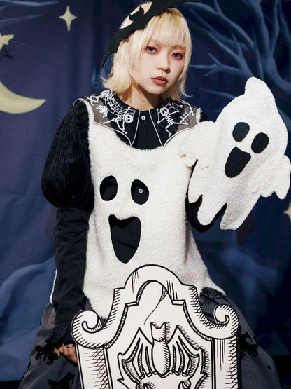 Ghost Ghostface Cutout Vest【s0000011562】