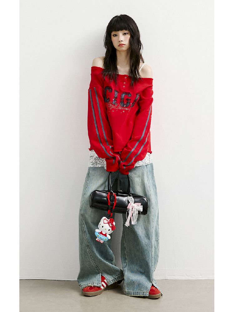 Light Color Long Low Rise Jeans【s0000011423】