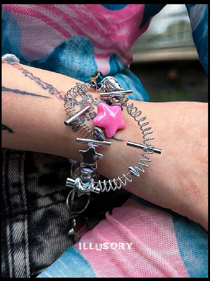Handmade Heavy Machine Bracelet【s0000018897】