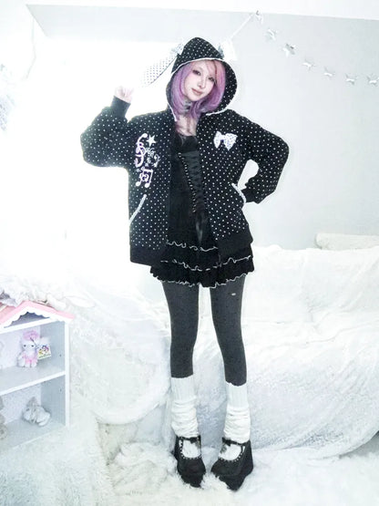 Lightweight Fleece Hoodie with Bunny Ears【s0000013970】