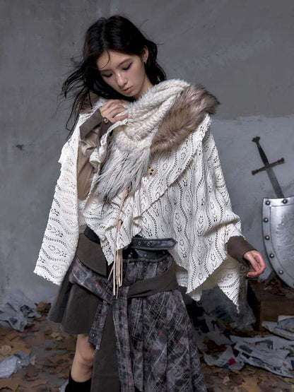 Warmness Triangle Scarf Shawl【s0000014478】