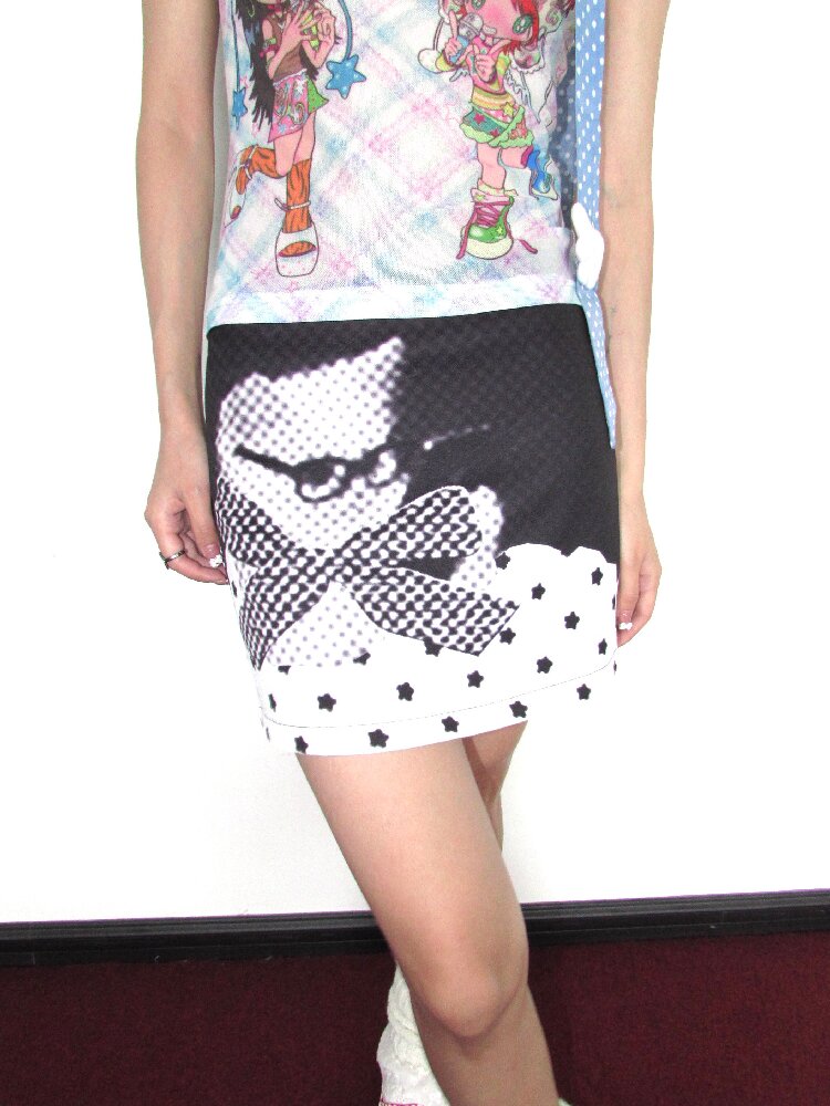 Ancient Polka Dot Star Cat Skirt【s0000018657】
