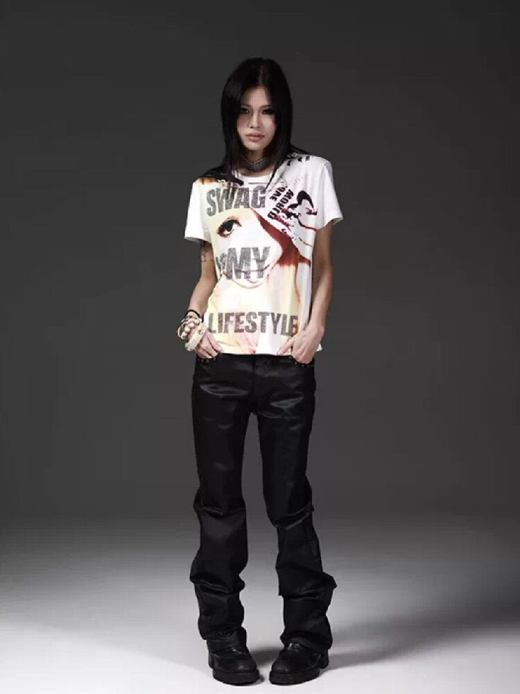 Millennium Rhinestone T-Shirt【s0000018265】
