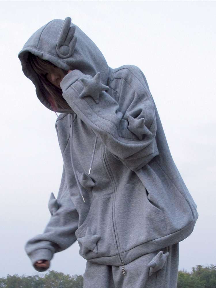 Horse Pentagram Angel Sweatshirt【s0000015382】