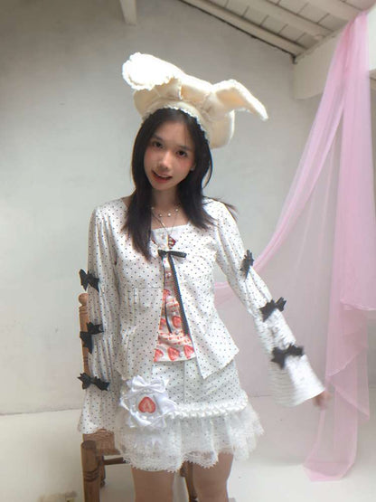 Patchwork Print Fitted Long-Sleeve Shirt【s0000014523】