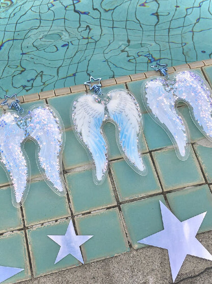 Angel Wing Sequin Inflatable Charm【s0000017482】