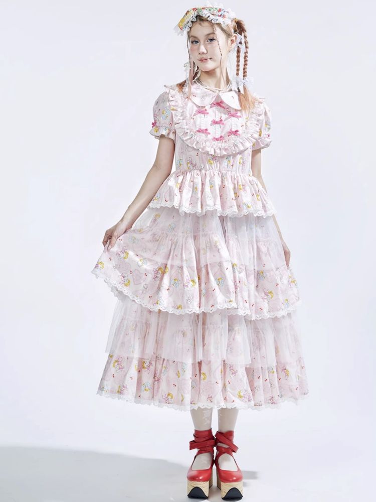 Cute Skirt Lolita Niche SweetHeart Girl Dress [S0000008762]